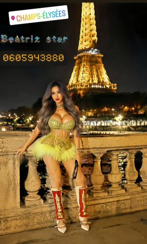 >Whatsapp 5 étoiles beatriz star trans 8eme fête et partouse posible - Escort Paris