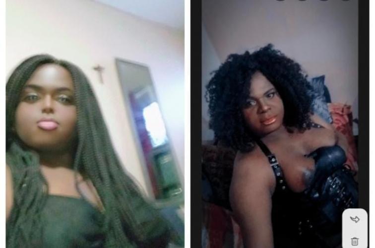 Lyon✅ perla transex black avec 20 cm , large, epilé, avec bcp de sperme - Escort Lyon